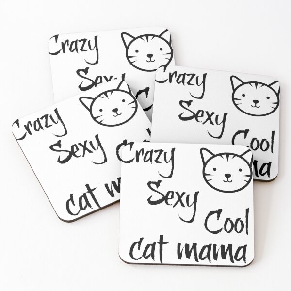 Item preview, Crazy Sexy Cool Cat Mama.  designed and sold by silviasunflower.