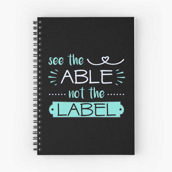 Item preview, See Able Not Label Heart Support Special Ed Awareness Sped designed and sold by CreatedByHeidi.