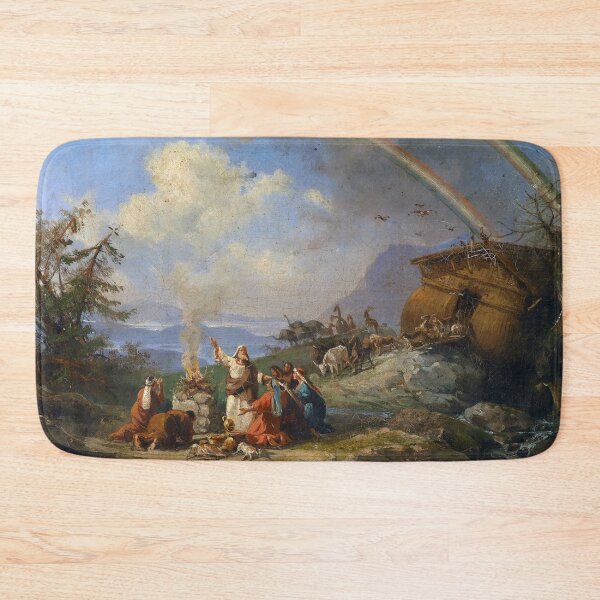 Item preview, Noah gives Thanks for Deliverance by Domenico Morelli (1901) designed and sold by allhistory.