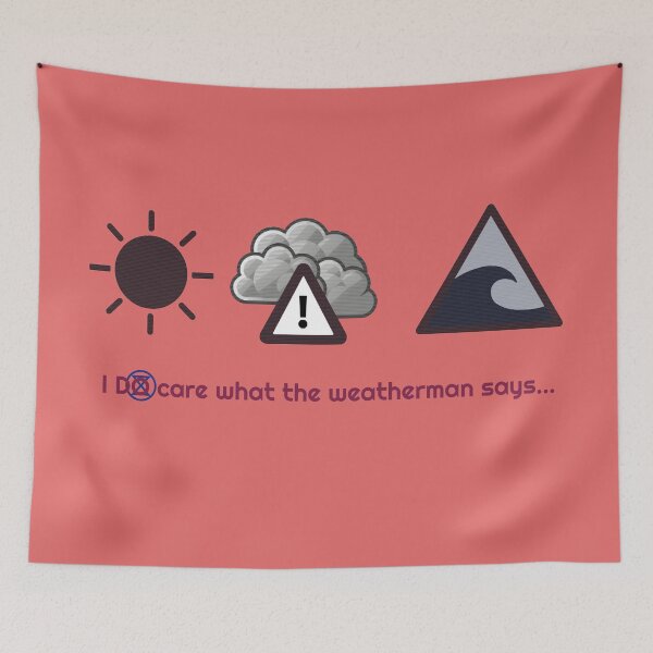 Item preview, Severe Weather Warning designed and sold by MarbleCloud.