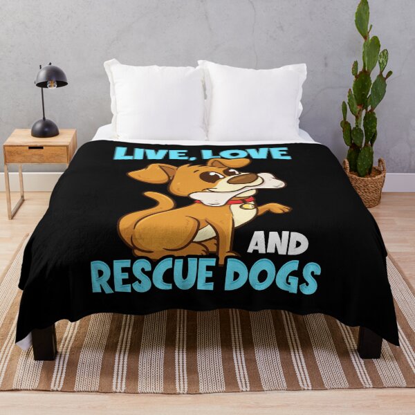 Item preview, Cute & Funny Live, Love, Rescue Dogs Puppy Owners designed and sold by perfectpresents.