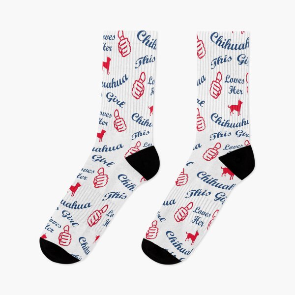 Item preview, This Girl loves her Chihuahua - Christmas And Birthday Gift Ideas For Dog Lovers designed and sold by ASClothDesign.