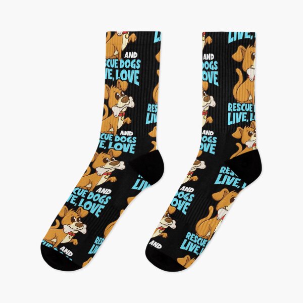 Item preview, Cute & Funny Live, Love, Rescue Dogs Puppy Owners designed and sold by perfectpresents.