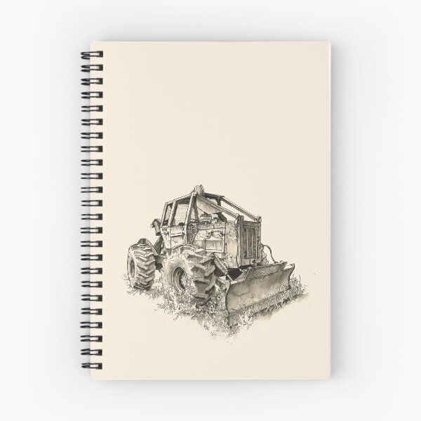 Item preview, Log Tractor - Ink designed and sold by DaveBarnes.