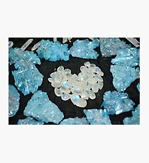 MOONSTONE HEART Photographic Print