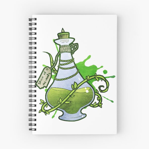 Item preview, Magical potion - tabletop loot - fantasy item - treasure illustration designed and sold by zachholmbergart.