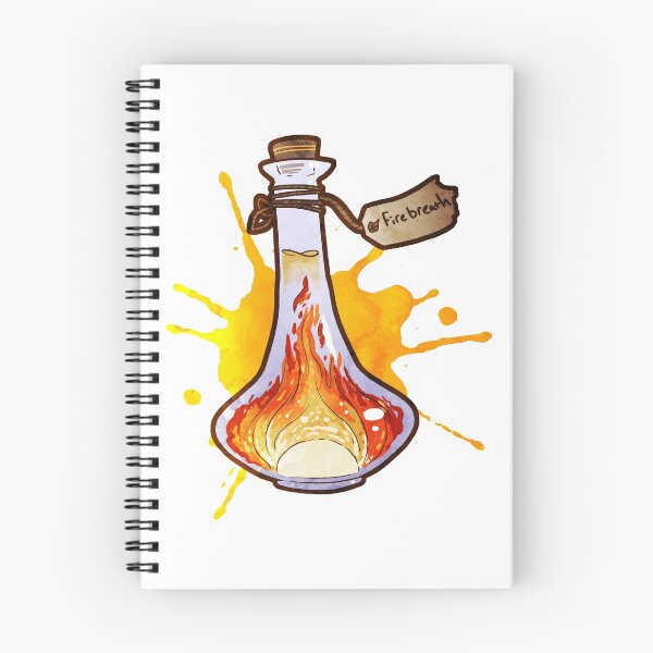Item preview, Magical potion - tabletop loot - fantasy item - treasure illustration designed and sold by zachholmbergart.