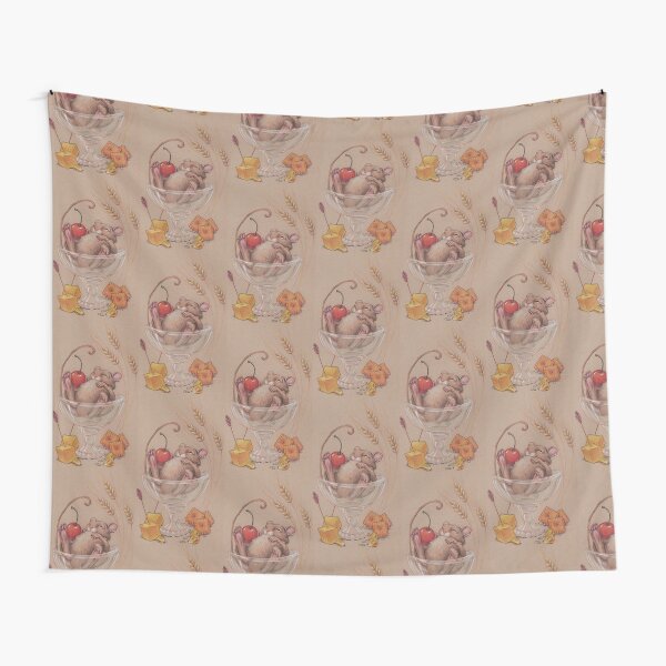 Mouse's Ruin (aka Cat's Vacation) Tapestry