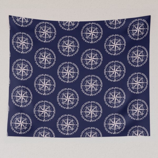 Item preview, Compass Rose. Russian Windrose. for hikers, sailors, geocachers and all others with funny quote about life and adventures from Russia in russian language. designed and sold by GiorgioN.
