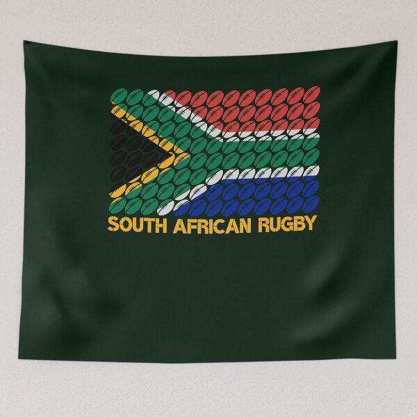 Item preview, South Africa Flag Rugby Ball Pattern designed and sold by d247.
