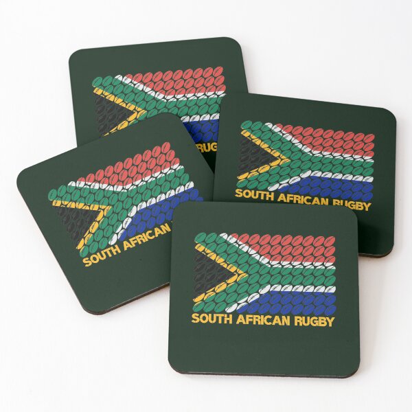 Item preview, South Africa Flag Rugby Ball Pattern designed and sold by d247.