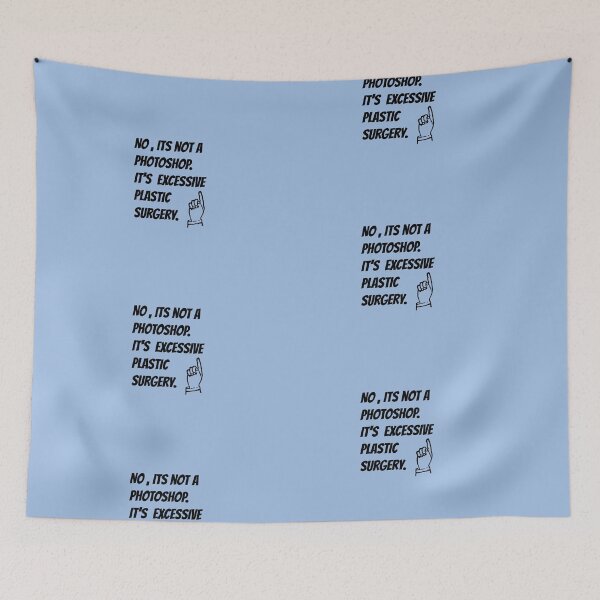 Item preview, No, its not a photoshop, its excessive plastic surgery.  designed and sold by silviasunflower.