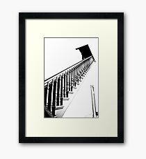 Stairs Crown Point Court House Framed Print