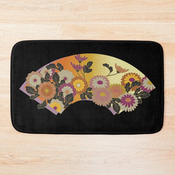 Item preview, Japanese fan (sensu) and chrysanthemum (kiku) designed and sold by Blacklinesw9.