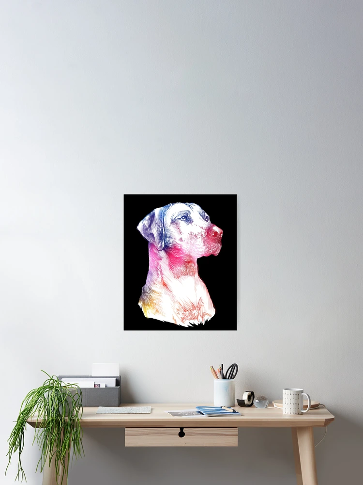 Imagen 2 de 3, Póster con la obra Perro Ridgeback de Rodesia, diseñada y vendida por Sven19864.
