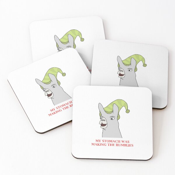 Item preview, Llamas with Hats - "My stomach was making the rumblies" designed and sold by NickHasling.