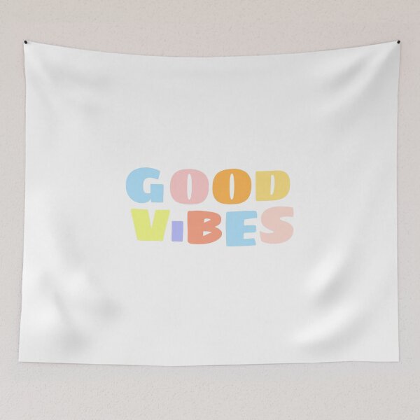 Item preview, Good Vibes Tapestry  designed and sold by Riley  Scull.