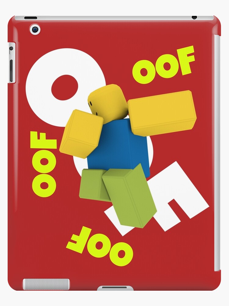 Roblox Oof Dancing Dabbing Noob Gifts For Gamers Ipad Case Skin By Smoothnoob Redbubble - how to dress like a noob in roblox on ipad