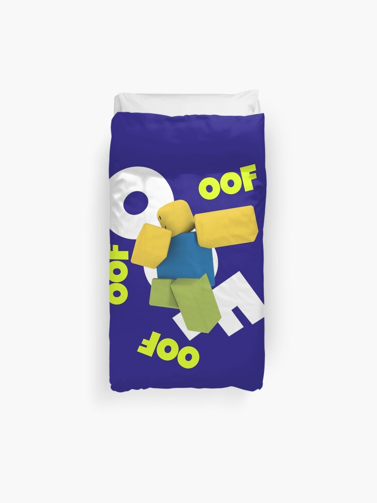 Roblox Oof Dancing Dabbing Noob Gifts For Gamers Duvet Cover By Smoothnoob Redbubble - roblox oof noobs everywhere dabbing dab gift for gamers duvet