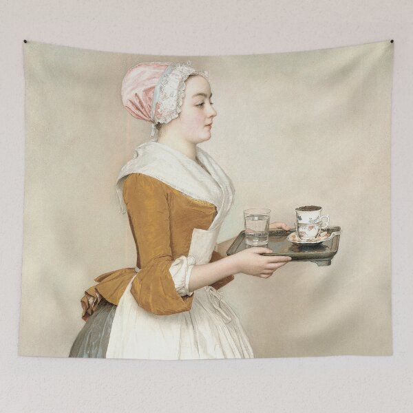 Item preview, HD.The Chocolate Girl, by Jean-Étienne Liotard designed and sold by LORD  H.D..