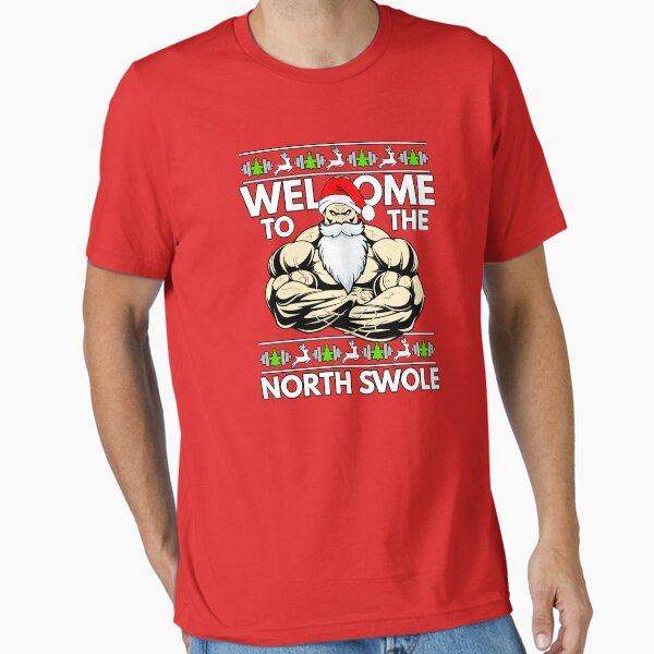 Item preview, Welcome to the North Swole Buff Santa designed and sold by tdjeff02.