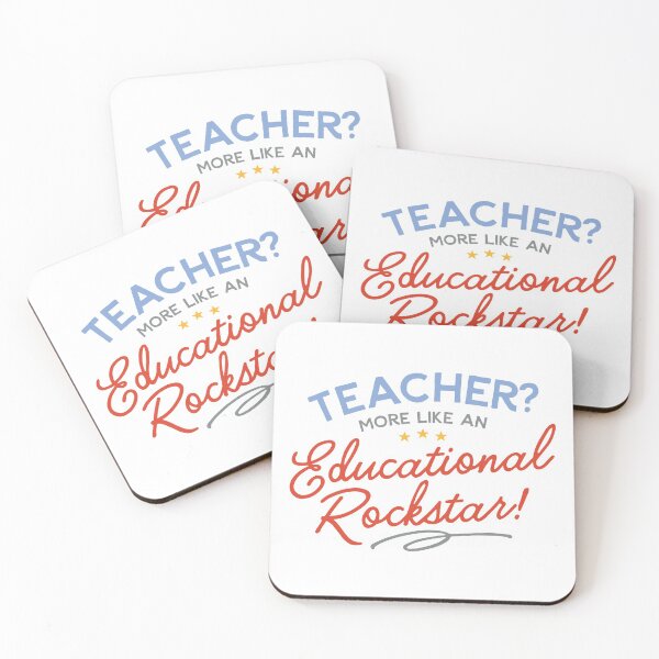 Item preview, Teacher? More Like An Educational Rockstar designed and sold by starsdesigns.