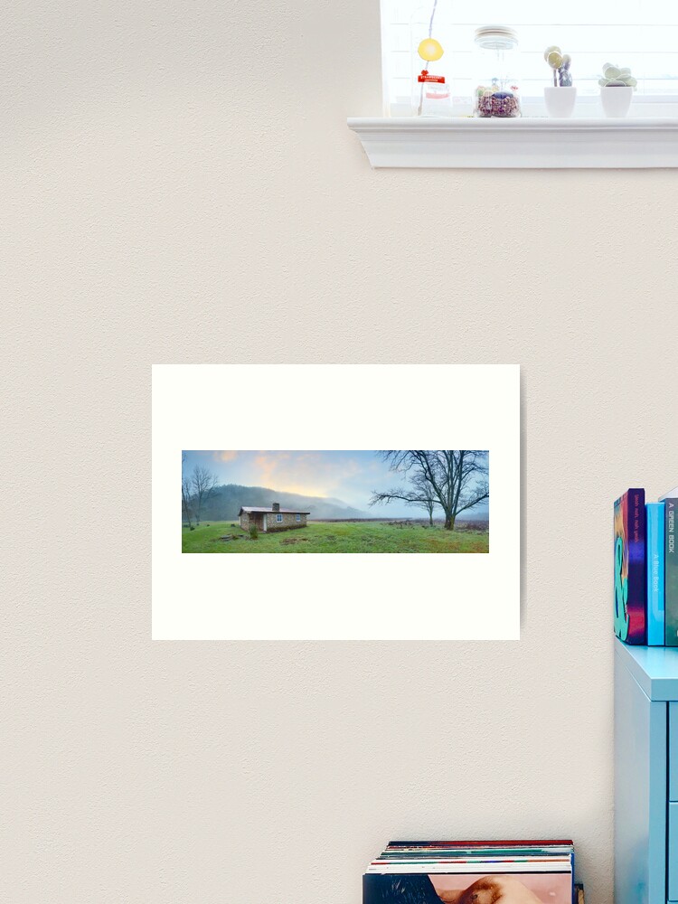 Thumbnail 2 of 3, Art Print, Keebles Hut, Kosciuszko National Park, New South Wales, Australia designed and sold by Chockstone.