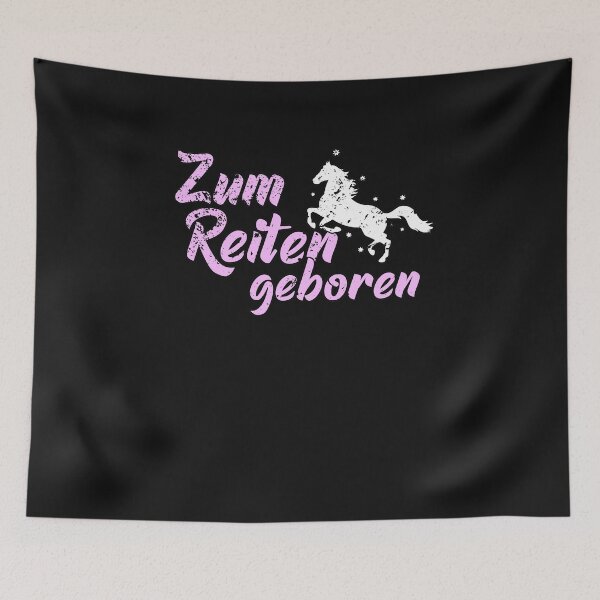 Item preview, For riding Born Horses Riding Saying Gift designed and sold by Evelyn Bitter.