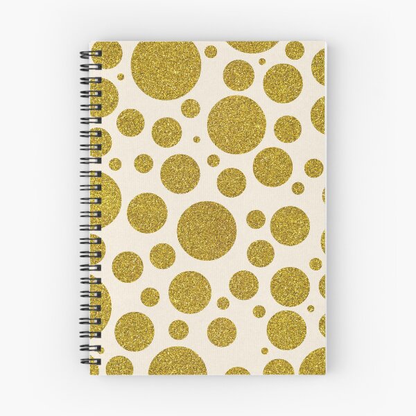 Item preview, Geometric Gold Grlitter dots designed and sold by Toomuchfun.