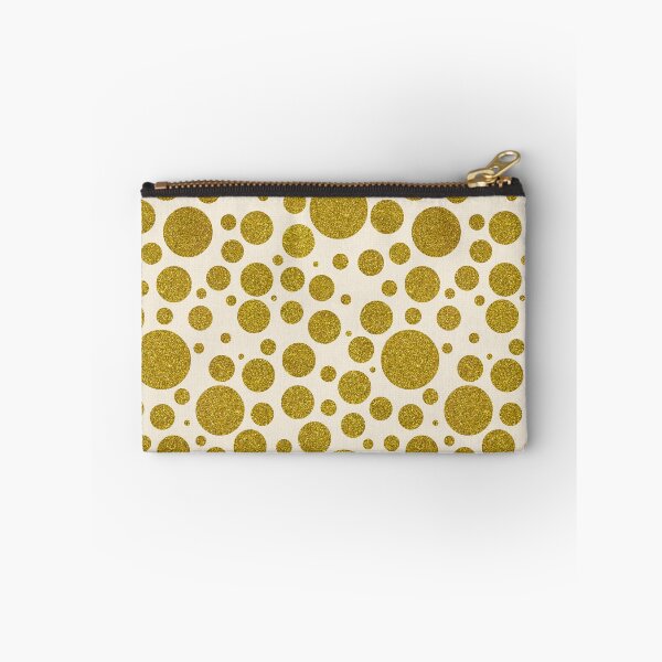 Item preview, Geometric Gold Grlitter dots designed and sold by Toomuchfun.