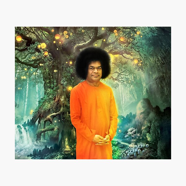 Sathya Sai - 2 | Sathya's Corner Photographic Print