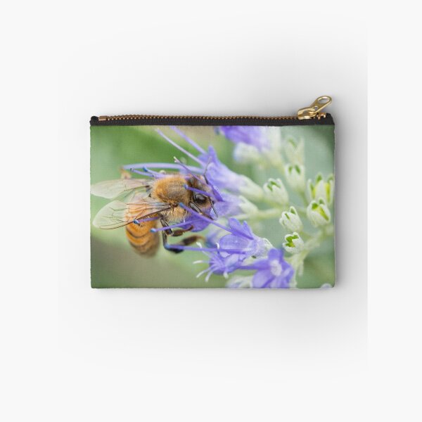 Item preview, Bee on purple flower designed and sold by AnnoraBee.