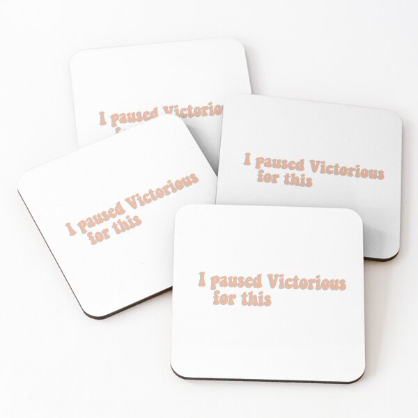 Item preview, I paused Victorious for this designed and sold by Retrop0lis.