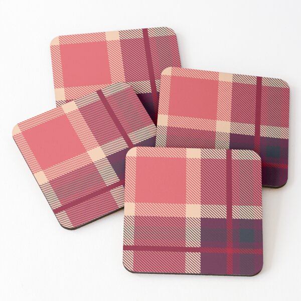 Item preview, Red Pinkish Plaid designed and sold by oppositedge.