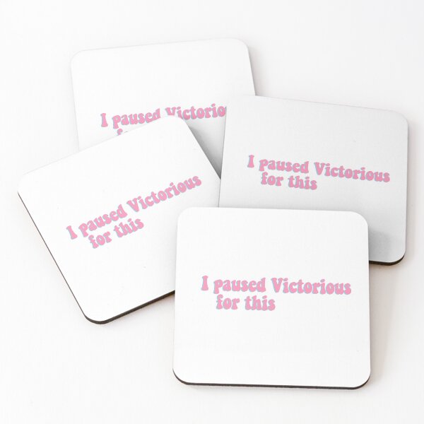 Item preview, I paused Victorious for this designed and sold by Retrop0lis.