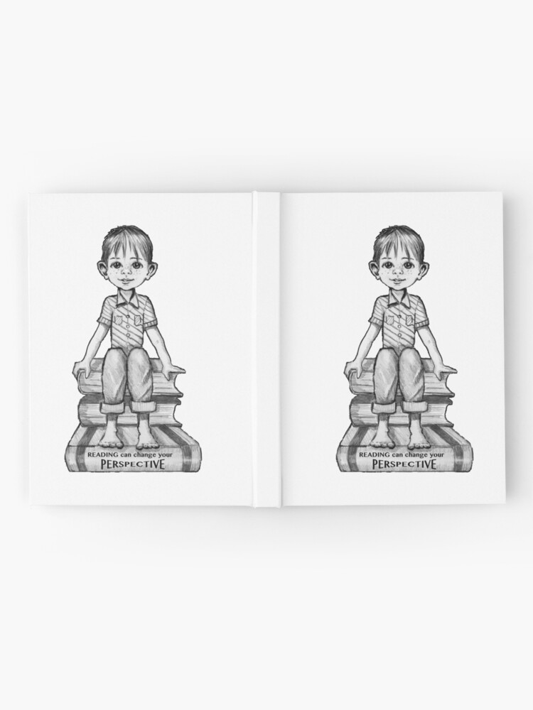 Books and KIDS, Girl and Boy with Big Books, Pencil Art, Encourage Reading  Spiral Notebook for Sale by Joyce Geleynse