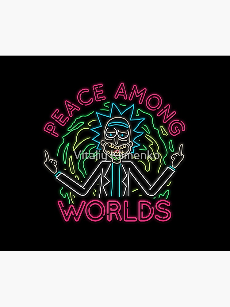 Peace Among Worlds neon by Donot