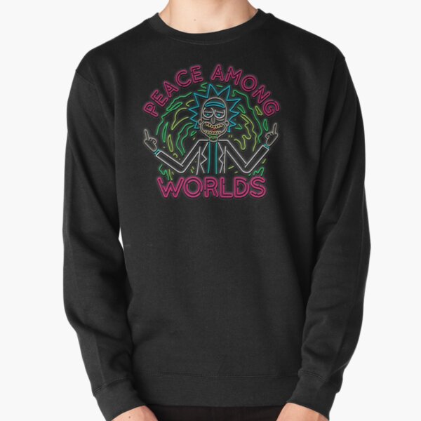 Peace Among Worlds neon Pullover Sweatshirt