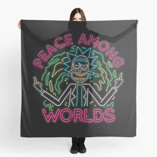 Peace Among Worlds neon Scarf