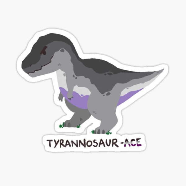 Pride Dinos - Tyrannosaur-ace Sticker