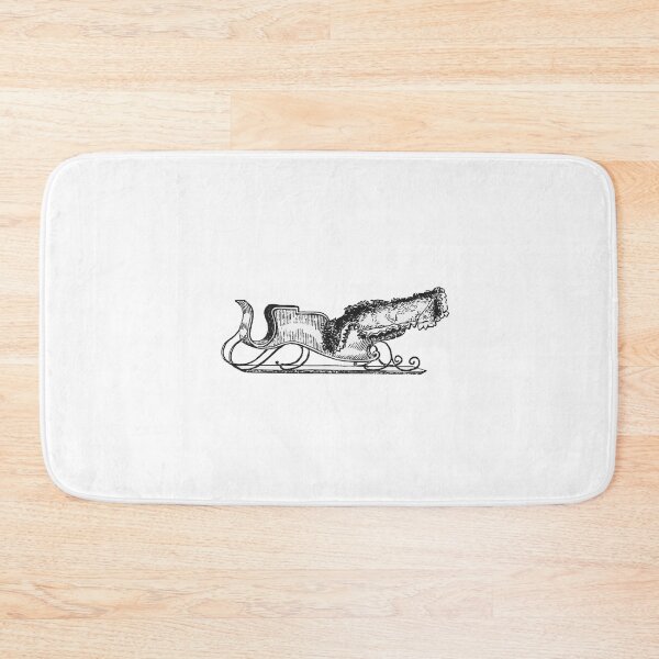 Item preview, Vintage Christmas - Sleigh Etching designed and sold by weavernap.
