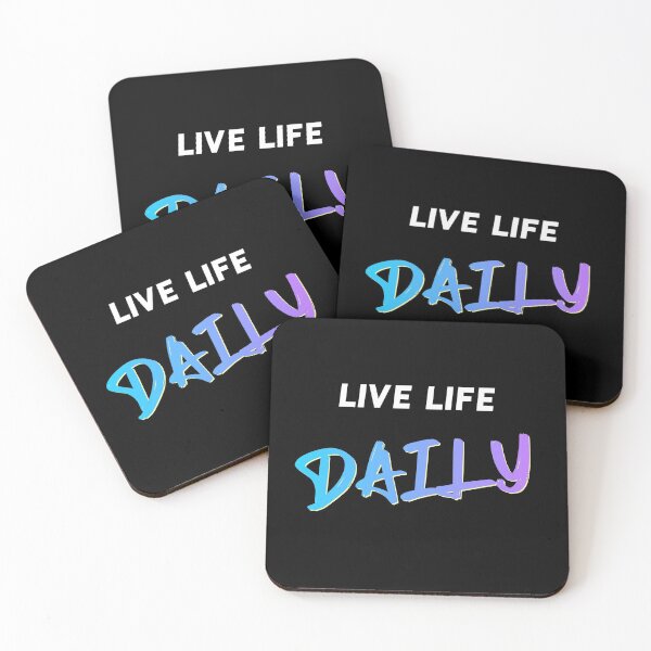 Item preview, Live Live Daily Quote designed and sold by MotivationFlow.