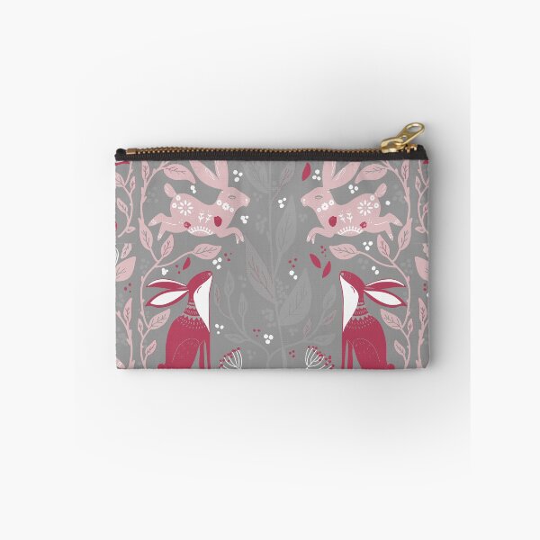 Item preview, Scandinavian hares floral designed and sold by CrazyCatx.