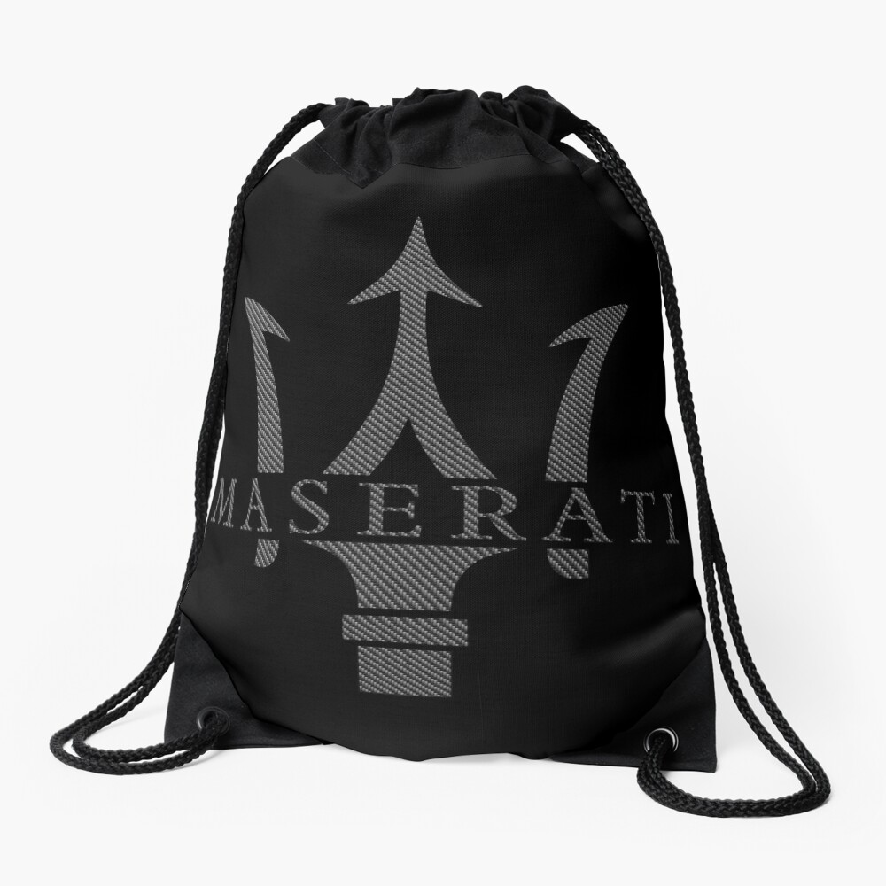 MASERATI - CARBON FIBER Drawstring Bag