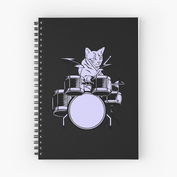Item preview, Drums cat designed and sold by Evelyn Bitter.