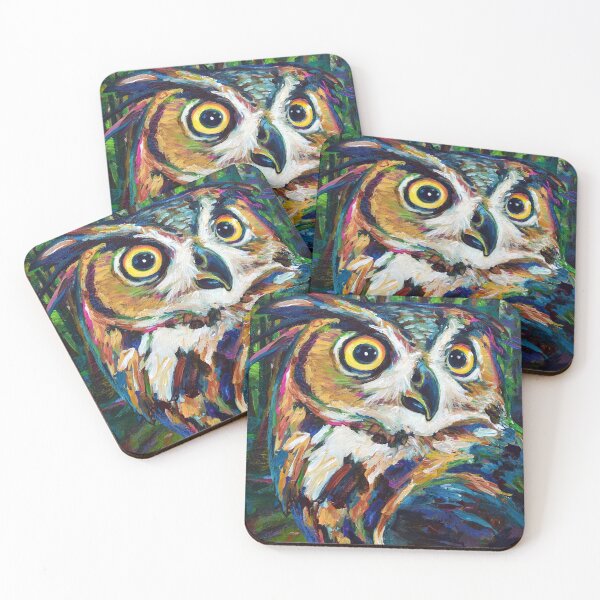 Item preview, GREAT HORNED OWL designed and sold by RobertPhelpsArt.