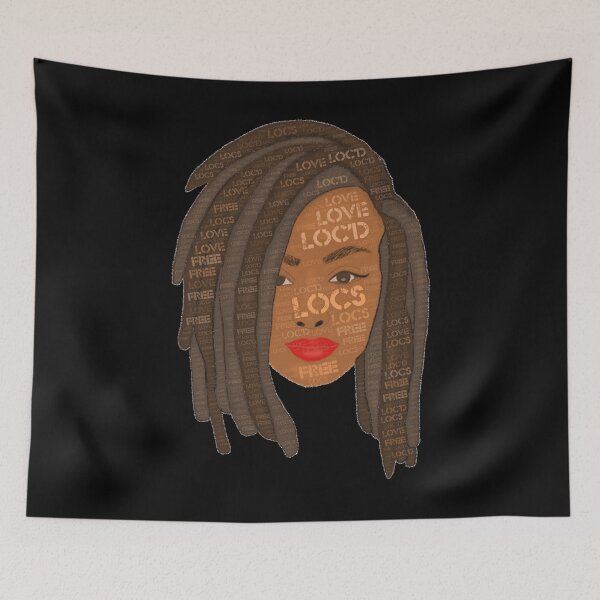 Item preview, Brown Locs Loc'd Drawing designed and sold by blackartmatters.