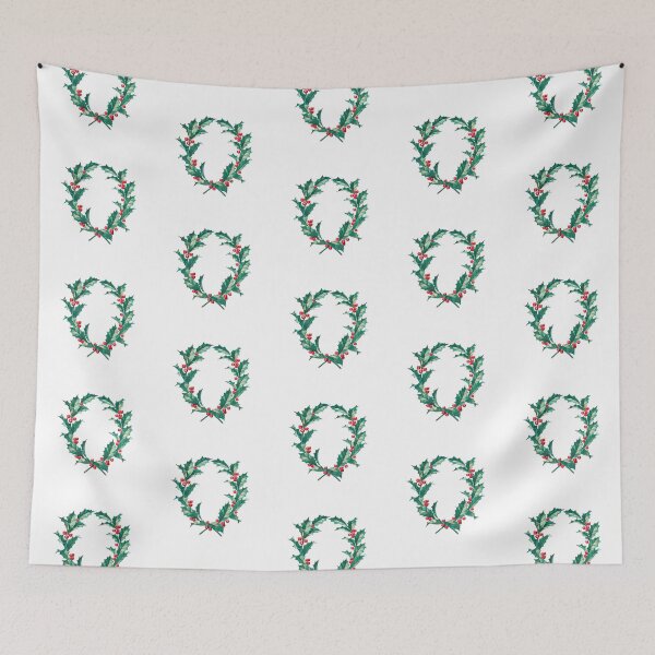 Item preview, Vintage Christmas - Christmas Wreath designed and sold by weavernap.