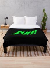 DUH! Throw Blanket
