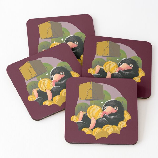 Item preview, Treasure Coins - Cute Funny Platypus - Video Game Movie designed and sold by BlancaVidal.
